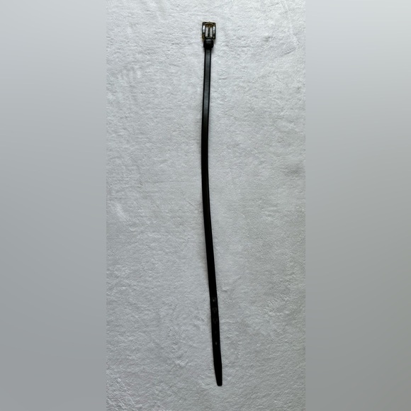 Fossil Genuine Leather Black Belt - Picture 2 of 4